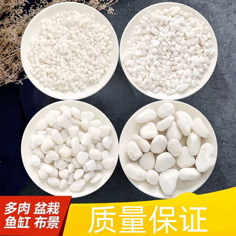 Natural Pebbles, Raindrop Stones, Small White Stones for Succulent Plant Beds, Flower Pots, and Hydroponics Natural Pebbles, Raindrop Stones, Small White Stones for Succulent Plant Beds, Flower Pots, and Hydroponics