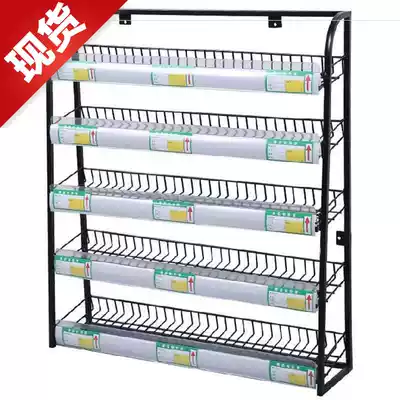 Small shelves in front of the cash register counter, convenience store, 100 t goods store, office storage, supermarket, iron rack, shopping mall, strong load-bearing against the wall
