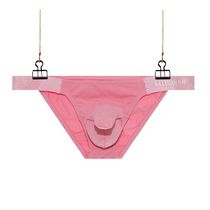 Pink JJ Mens Underwear Pure Cotton Super Sexy Elephant Nose Boys Briefs Bullet Separation Low Waist White Yellow Purple