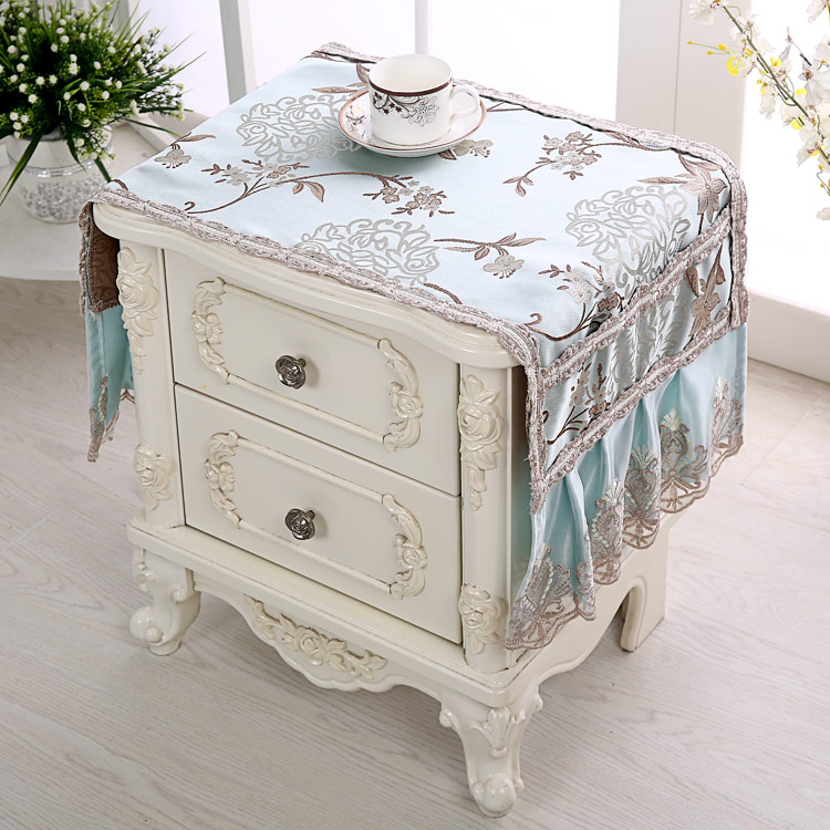 European-style cloth bed head towel table cloth cover towel universal coffee table dust cover cloth custom size