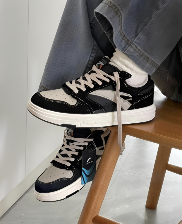 An pedal shoes men's autumn style Wang Yibo street stubborn burnt stone trend fashion all-match casual sports shoes 112218050