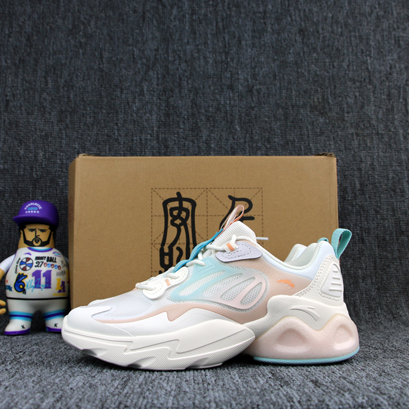 Anta Millennium Shoes Women's Shoes 2021 Summer New Dad Shoes Bubble Shoes Breathable Casual Sports Shoes 122128896