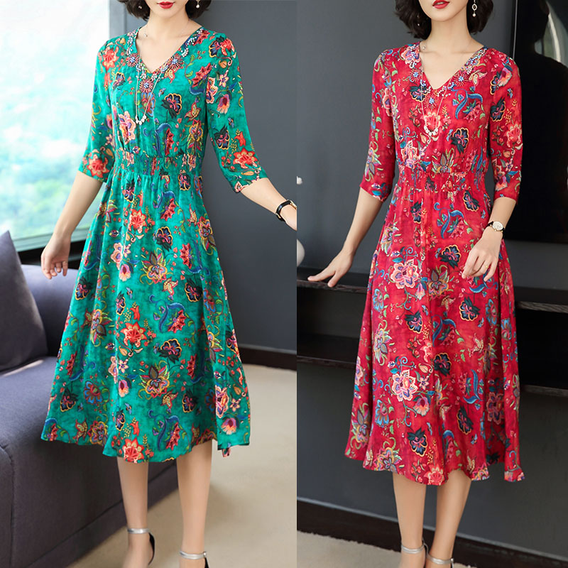 Robe femme en De la soie - Ref 3328148 Image 29