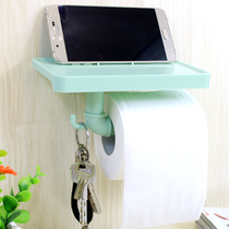 Q multi-purpose traceless hanging type tissue box non-perforated desktop kitchen sanitary towel paper plastic storage