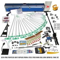 Car pit repair tool equipment free sheet metal bump hook body repair tool suction cup pull device hammer pen