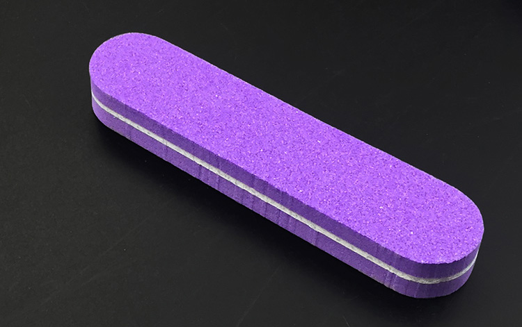 Dụng cụ làm móng nhỏ Sửa chữa móng tay 搓 Mini Sponge Fringe Làm dày móng tay Tập tin đánh bóng hai mặt đồ làm móng