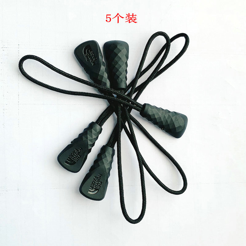 Legendary Quality North Face Bag Strap Zipper Cord Clothing Accessories Black Rubber Zipper Strap with Engraved Large Pull Tab Legendary Quality North Face Bag Strap Zipper Cord Clothing Accessories Black Rubber Zipper Strap with Engraved Large Pull Tab