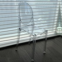 Transparent Chair Home Restaurant Dining Dining Chair Commercial Outdoor Reception Conference Wedding Fashion Brief Modern Design