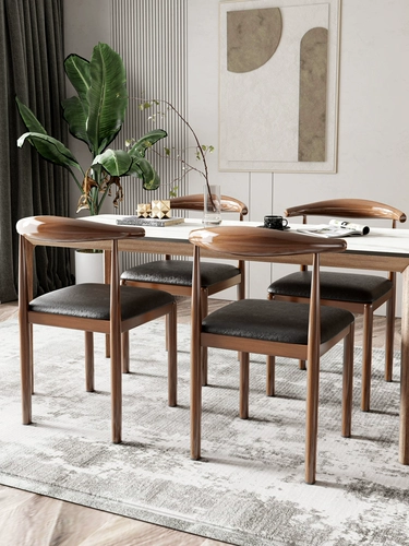 Стульчик для кормления для домашнего использования из натурального дерева для коммерческого использования для отдыха, изысканный стиль