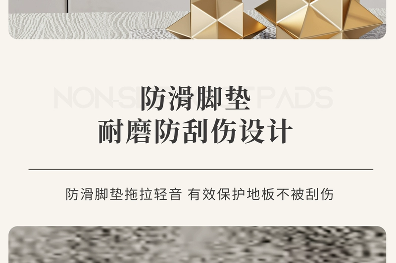 Mô phỏng sắt rèn gỗ chắc chắn sừng ghế Bắc Âu bàn làm việc tại nhà phân lưng ghế dài ngồi ghế ăn thoải mái bàn ghế ăn gỗ óc chó bàn ăn 8 ghế gỗ hương