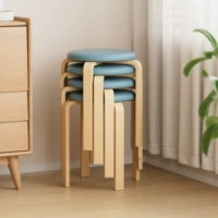 Модель мягкой сумки [4 шт. в упаковке] цвет дерева + синий павлин, прочный и устойчивый, штабелируемый