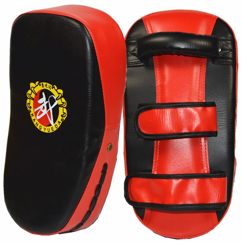 Taekwondo foot target Sanda boxing Muay Thai foot target thickened curved hand target Adult children's foot target training hand target