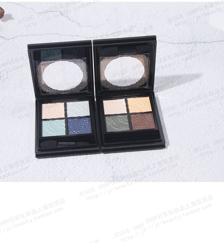 Ưu đãi đặc biệt Bảng phấn mắt bốn màu KOSE VISEE mới ren quyến rũ của Nhật Bản 2 màu lựa chọn má hồng kem nars