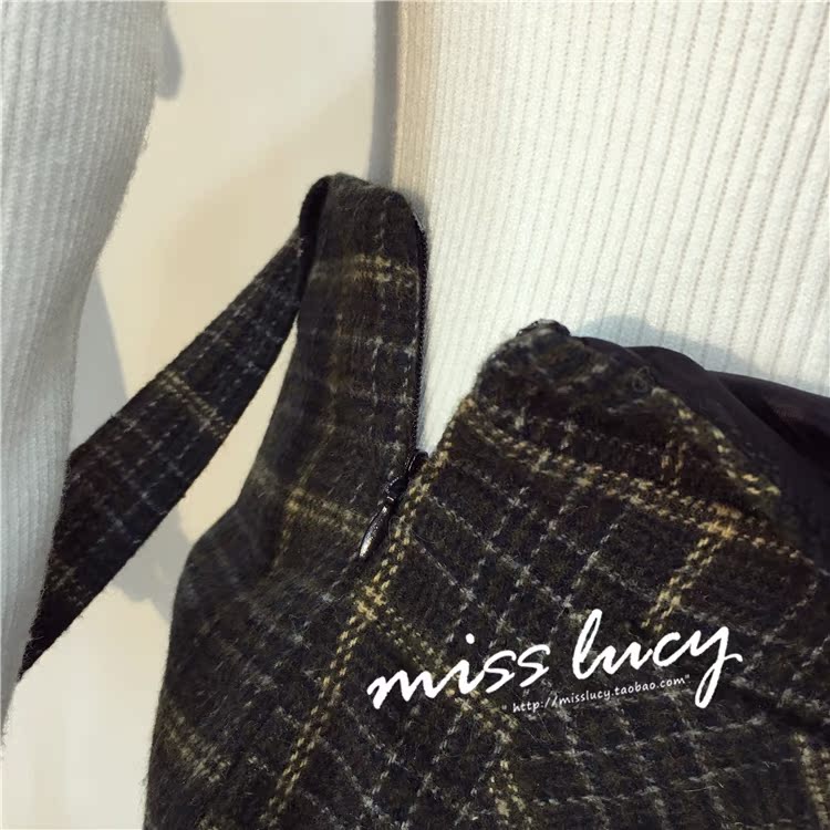 SS2018 thu đông học sinh mới thả lỏng phiên bản Hàn Quốc của quần len ống rộng kẻ sọc hoang dã dây đeo quần short phù hợp với quần hai dây mẫu quần sooc nữ đẹp 2021