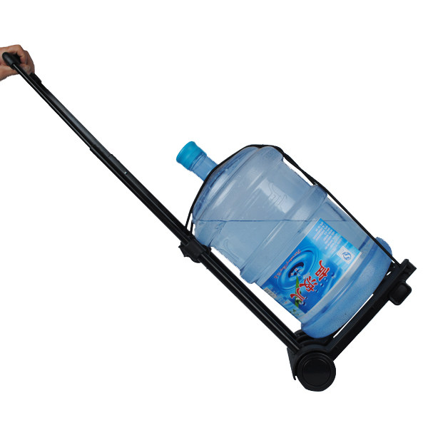 Upgrade Reinforcement Small Trolley Pull-Lever Car Luggage Caravan Trolleys Portable Shopping Buy Food Into Van