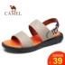 Bán giày nam Camel mùa hè Giày da nam đế mềm, giày đế mềm ngoài trời - Sandal