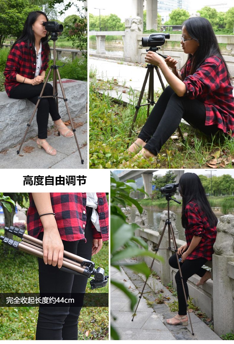 Phụ kiện Chân máy Kính thiên văn cầm tay nhẹ với giá ba chân Máy ảnh DSLR - Kính viễn vọng / Kính / Kính ngoài trời ống nhòm nikon