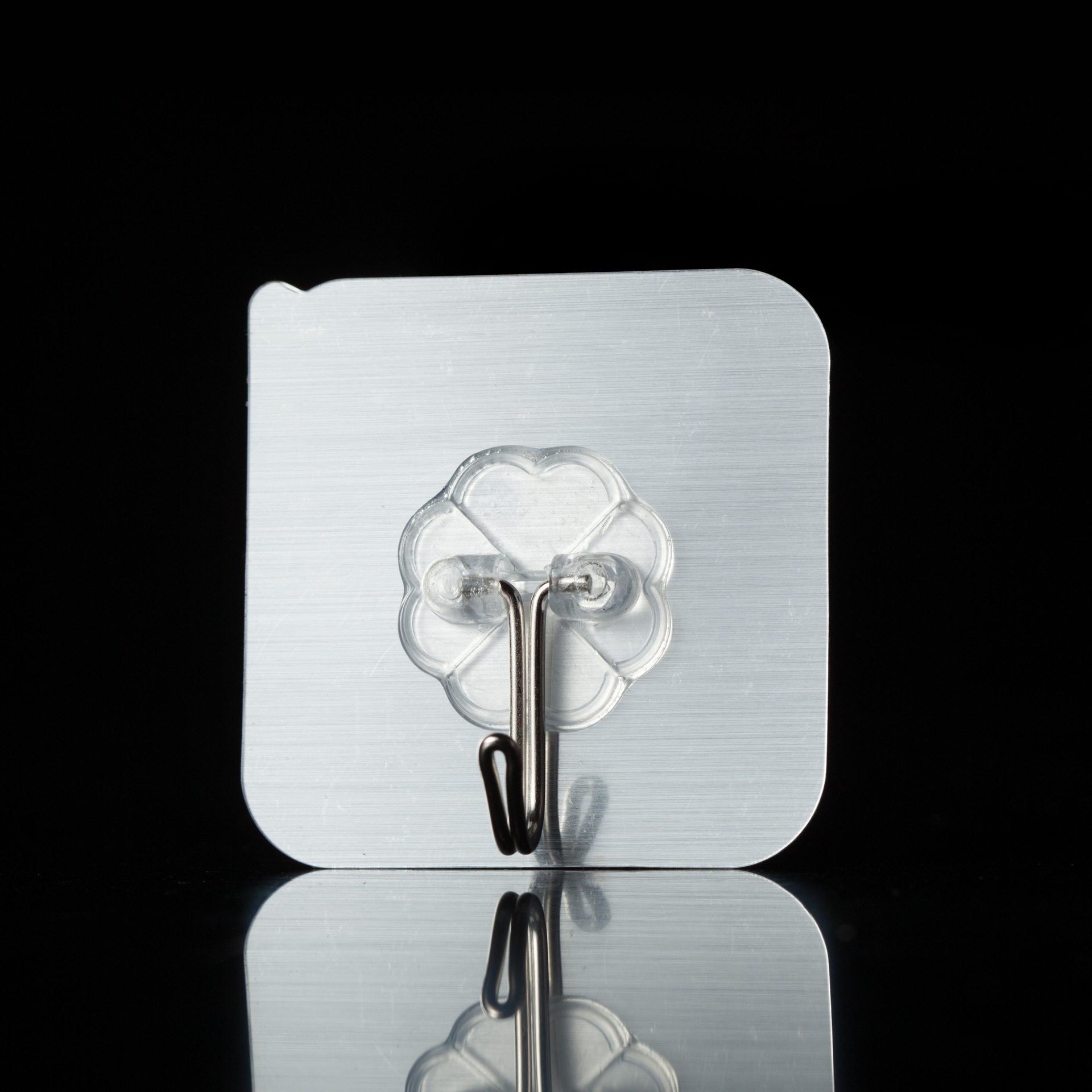 Strong hook Adhesive wall hanging No trace hook on the wall Bathroom kitchen hole-free hook Strong load-bearing powder wall