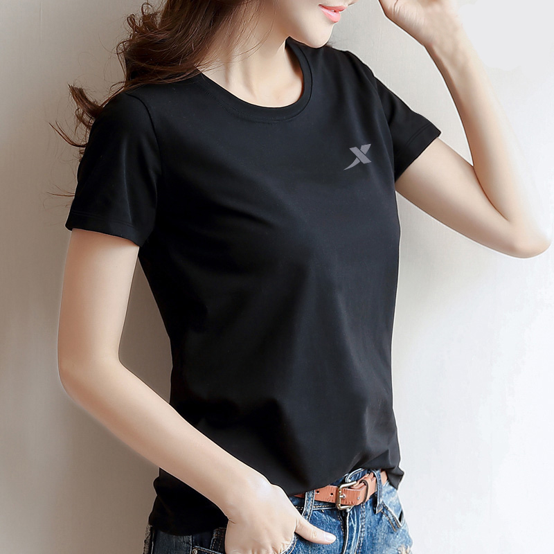 Special Step Short Sleeve T-shirt Women's Dress Summer New Speed Dry Fitness Sports Blouse T-shirt Male Half Sleeve Couple of Teach