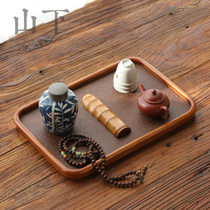 Bamboo tea tray end tea tray rattan mat noodles dry bubble tray bamboo tea ceremony tea set storage tray bamboo tray