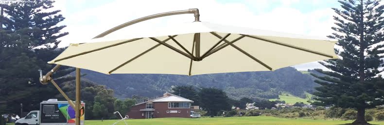 Tianyucheng Đồ Gỗ Ngoài Trời Ô Dù Ngoài Trời Sân Umbrella Lớn Parasol Roman Umbrella Đồ Gỗ Ngoài Trời Ô