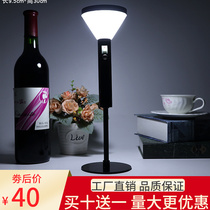 Led charging bar table lamp Restaurant Coffee hall Creative personality Decorative Clear Bar small tavern Table Lamp Little Night Lights