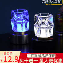 Bar table lamp led charging decoration atmosphere light small night light creative clear bar cafeteria restaurant night club table light