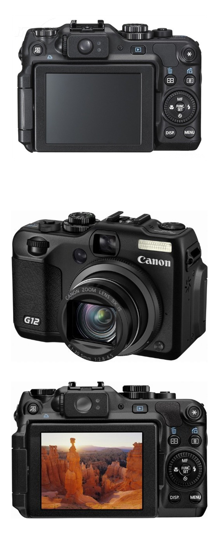 Máy ảnh kỹ thuật số Canon PowerShot G12 mới Máy ảnh kỹ thuật số Canon G12 chính hãng - Máy ảnh kĩ thuật số mua máy ảnh trả góp