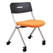 Shanghai Office Furniture Modern Fashion Casual Chair Training Chair Student Chair Folding Chair JG411AHY (BK)