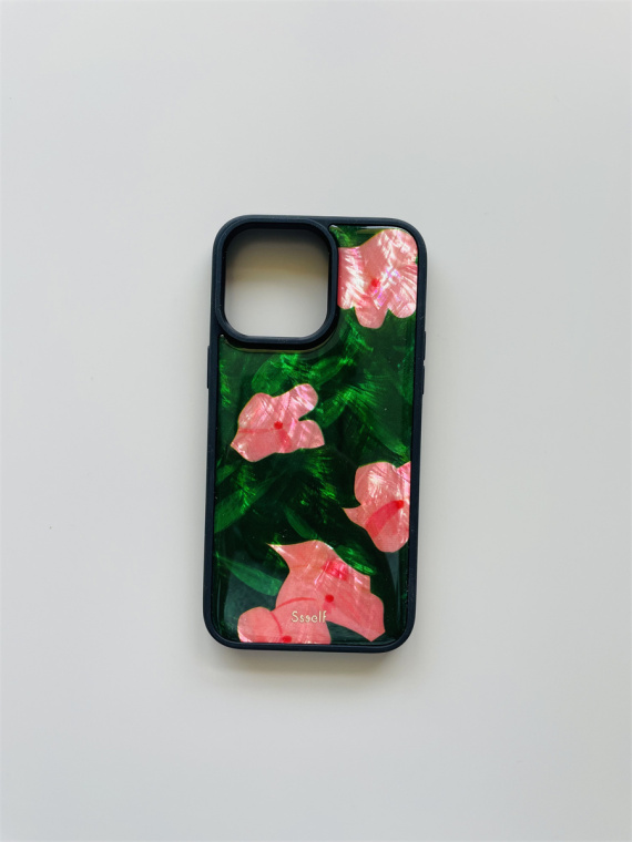 Ssself For Girls Flower Fritillary High Quality Premium 15, 14, 13, 12, 11 iPhone Case