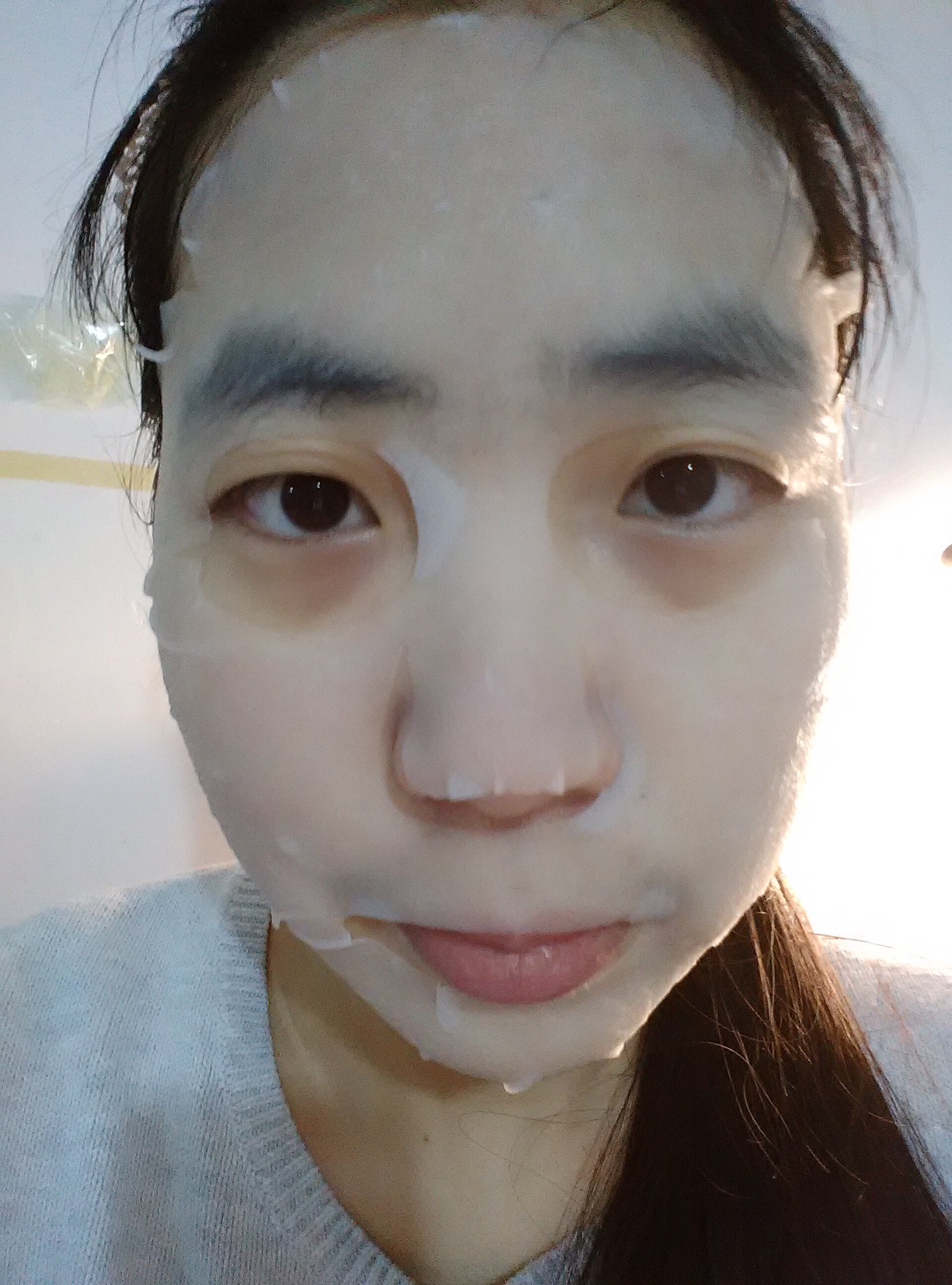 相宜本草花开面膜