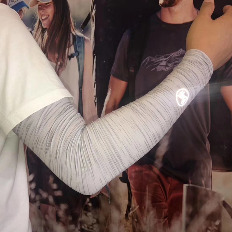 Qingku Spain BUFF outdoor sports running arm guard sunscreen UV breathable perspiration arm sheath elbow guard