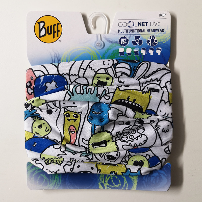 Qingku BUFF children's turban anti-ultraviolet, girl child sunscreen neck sleeve sweat-absorbing ski universal warm winter