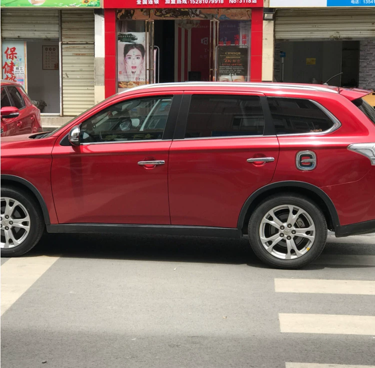 Đuôi Outlander sửa đổi 13-18 mô hình Mitsubishi Outlander ngoại hình sửa đổi cánh lớn ban đầu phần lớn 2018 16 mô hình - Sopida trên