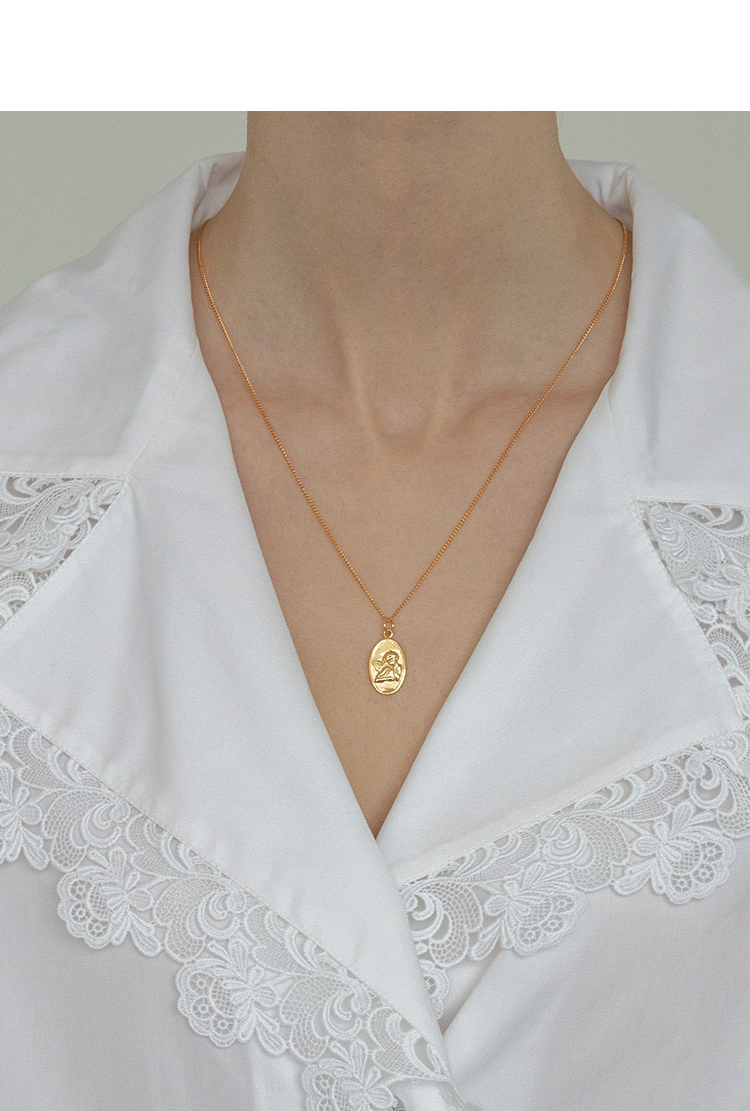 Médaille Ange Portée