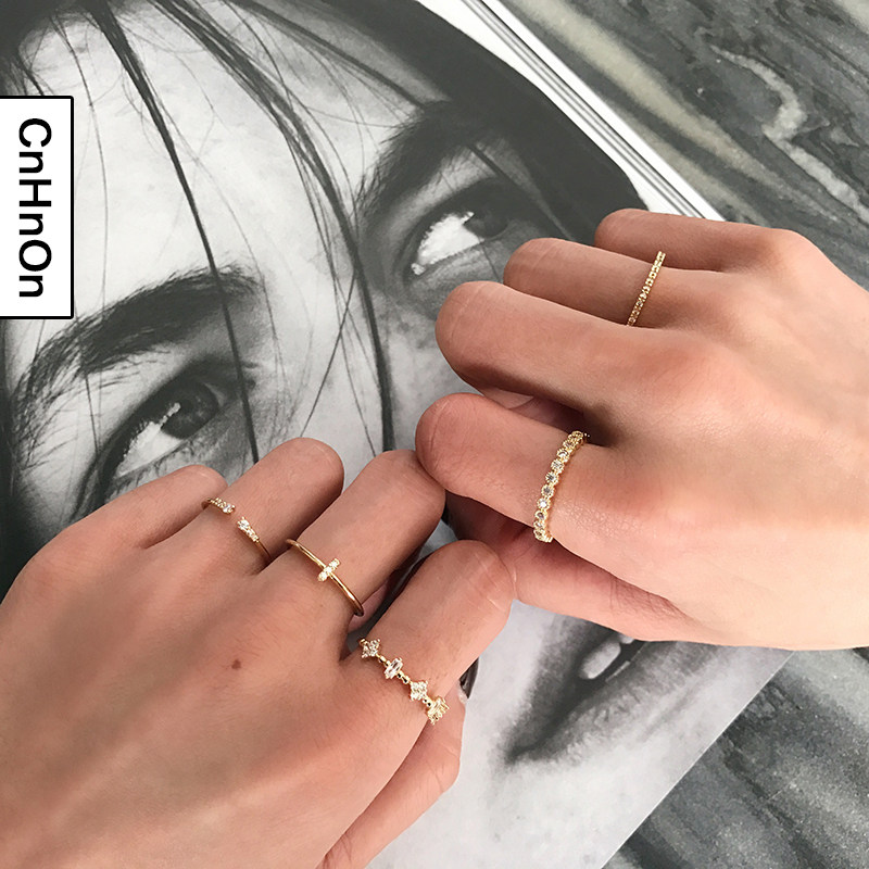 Bague Femme OTHER   en Alliage argent plaque plaque or - Ref 3087159 Image 1