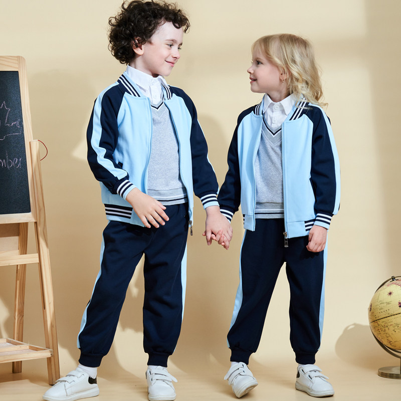 Kindergarten Garden Clothing Spring Autumn Suit Sportswear Suit Fall Class children's autumn clothes Children's school uniforms Games