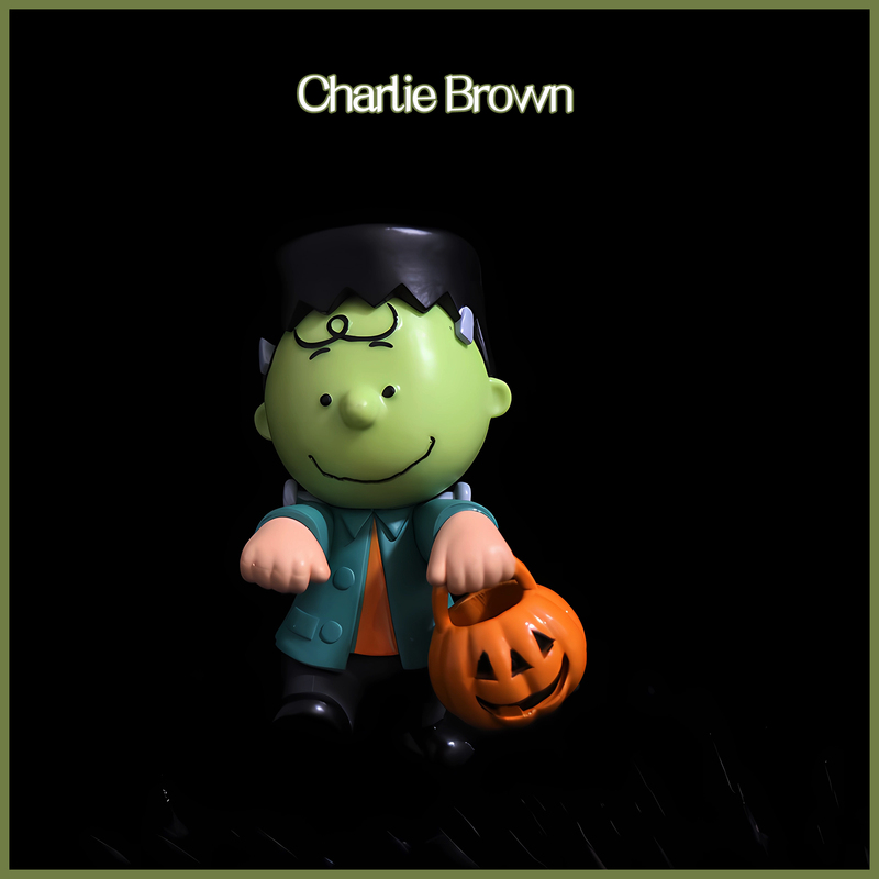 Halloween Zombie Charlie Brown Snoopy Figurine Toy Office Toy