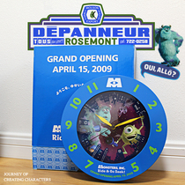 Japan Tokyo Monster Company Wall Clock