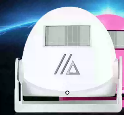 One-way voice doorbell Welcome to the welcome device to send battery power 