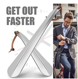 Металлические длинные туфли из нержавеющей стали, Amazon, 18-30см