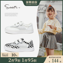 Snoffy Snaffy girls shoes spring summer childrens board shoes little girl fashion casual shoes new little white shoes