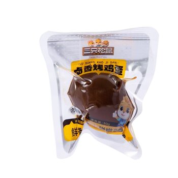 Three Squirrels No. 1 Egg Chicken Dormitory Casual Braised Snack Night Snack Ready-To-Eat Snack Popular Snack