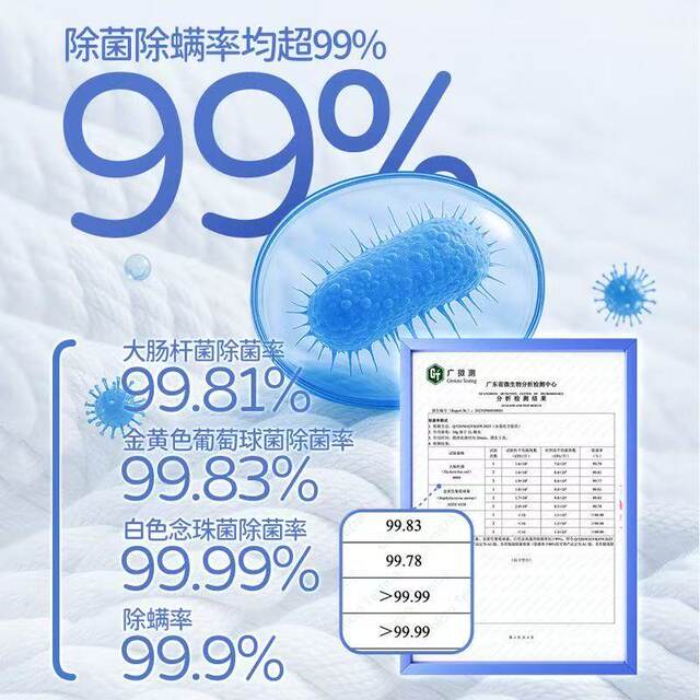 Little Deer Blue Care Glacier Enzyme Laundry Detergent for Babies, Antibacterial and Stain Removal, Suitable for Children and Newborns