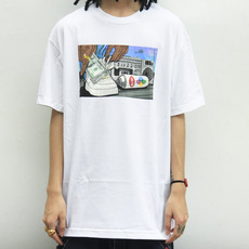 Футболка мужская dgk mean street 美元绑鞋带