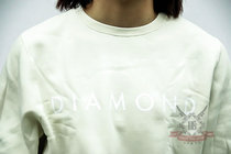 DIAMOND LOGO font socket cap - free rice white coat imported spot in the United States