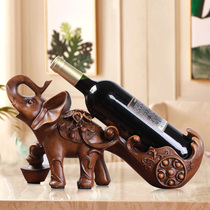 European-style red wine rack ornaments modern living room wine cabinet decorations sika deer wine tray TV cabinet decoration housewarming gifts