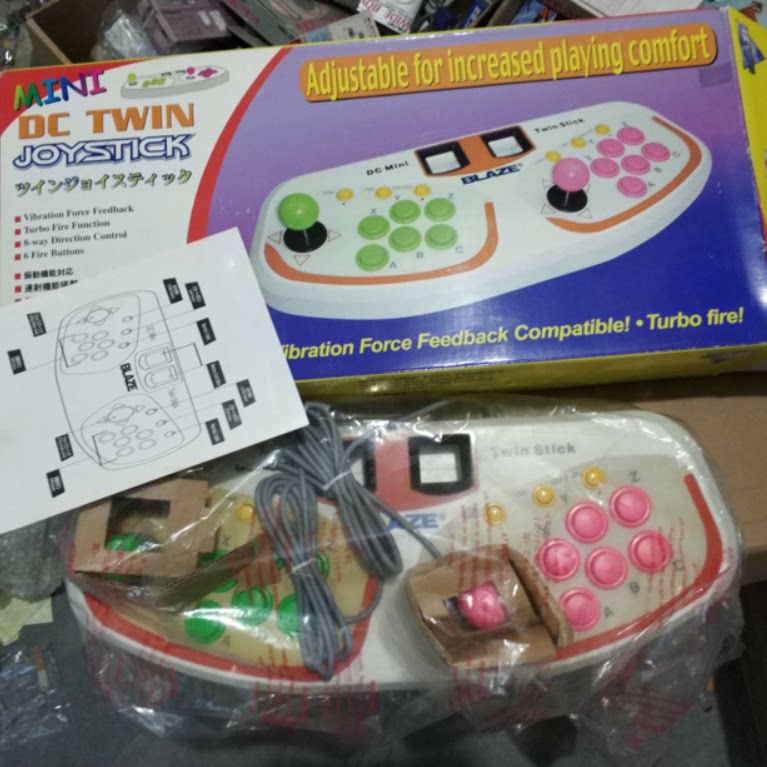 Medieval super beauty Sega DC original Japanese version double arcade big rocker supports burst vibration memory