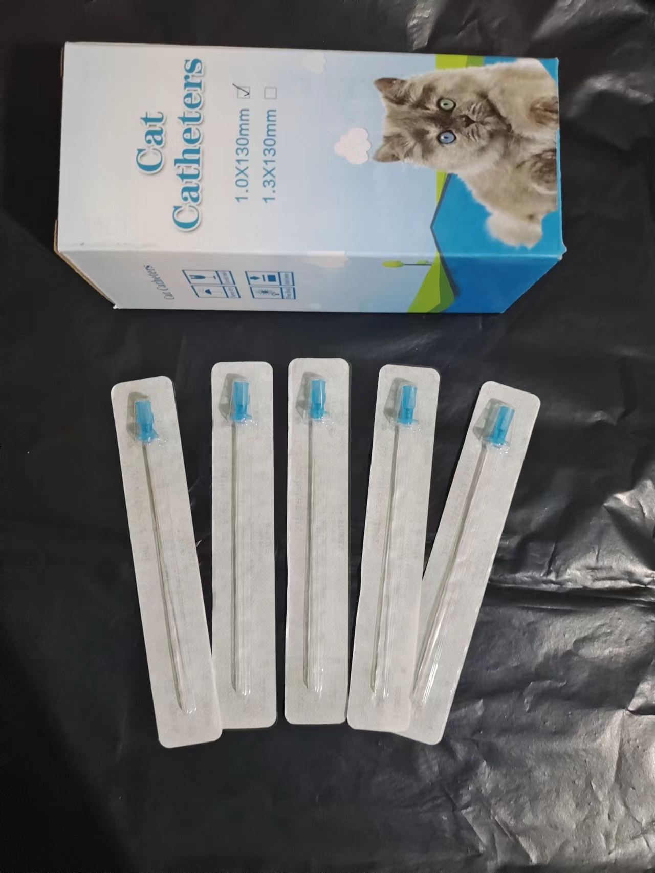 Cat special urinary catheter cat with urine-guiding urination tube through calculus urethra clogged urination urine bag probe cat guide urine