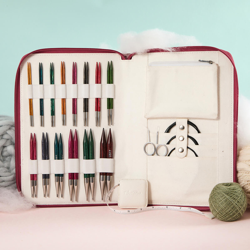 Knitpro Dreamz Dream Set Series Complete Set Birch Wood Knitting Needles Detachable Sweater Needles Knitpro Dreamz Dream Set Series Complete Set Birch Wood Knitting Needles Detachable Sweater Needles